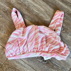 Zara girls size 13/14 pink crop top.